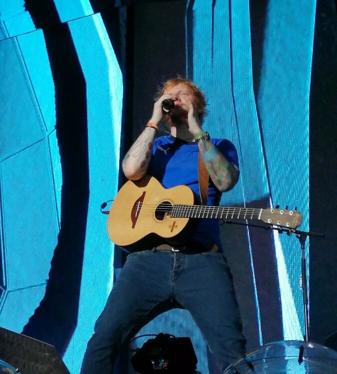 ed sheeran a Roma 16 giugno