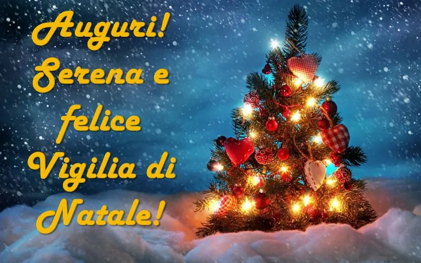 Auguri vigilia di Natale