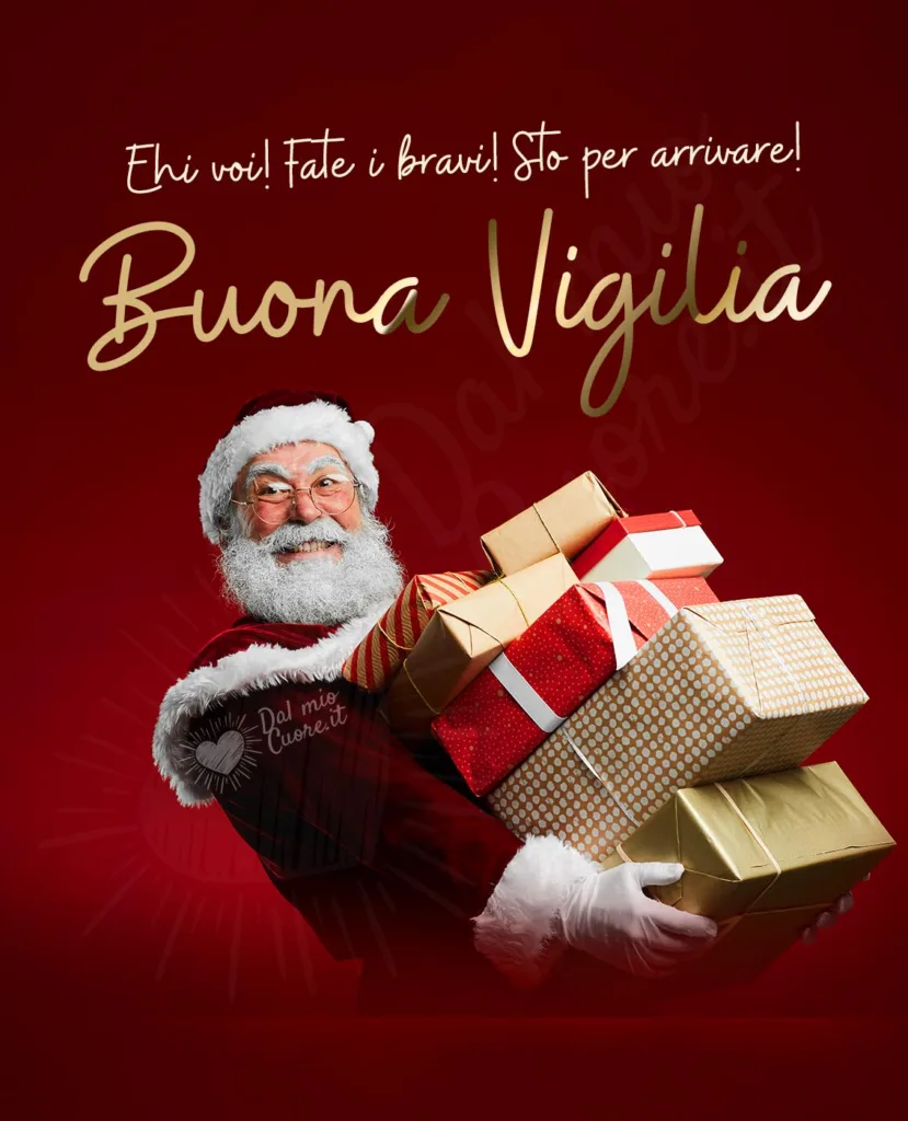 Buona vigilia di Natale