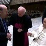 Lino Banfi e Papa Francesco