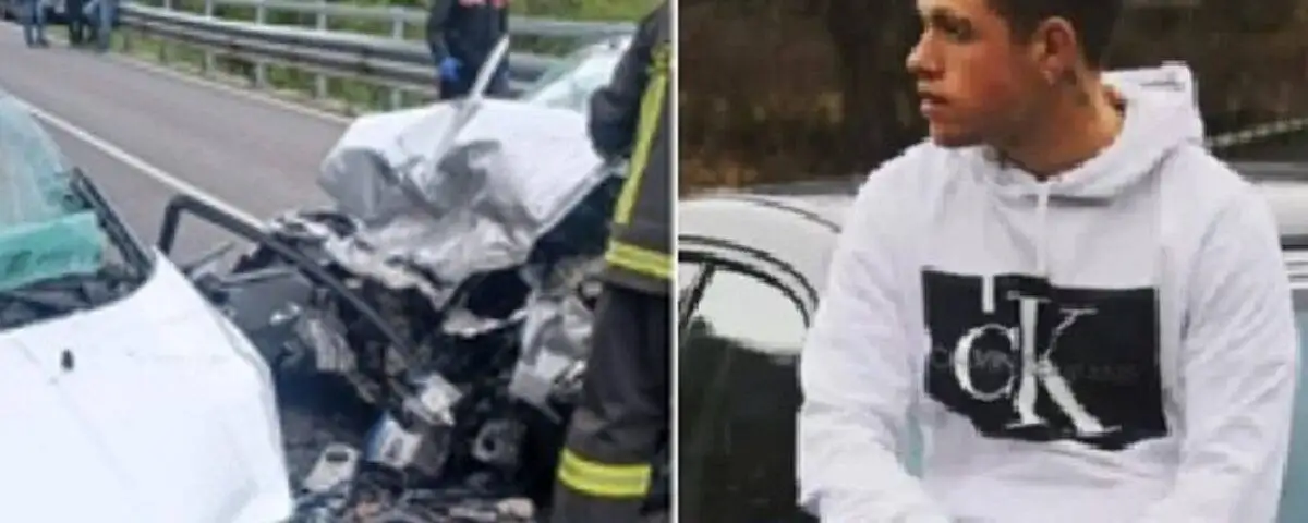 Thomas Del Linz, morto a 24 anni nell'incidente stradale