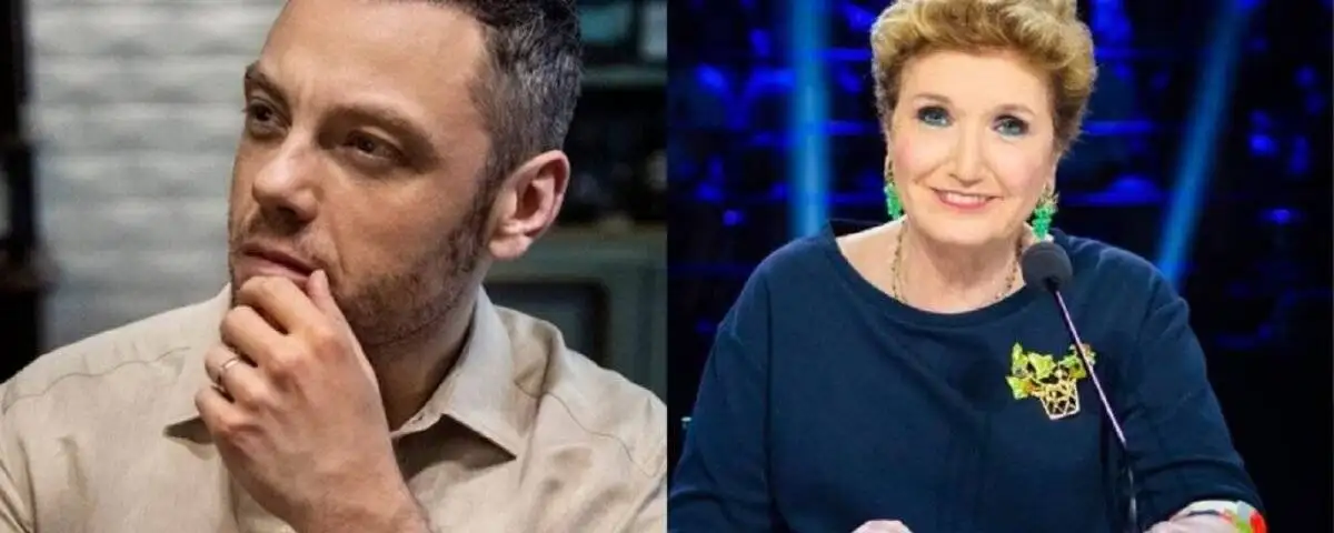 Tiziano Ferro e Mara Maionchi