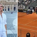 Chiara Ferragni agli Internazionali di Roma