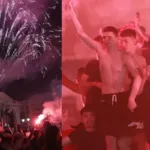 Festa irrefrenabile al Pireo per la vittoria in Conference dell'Olympiacos