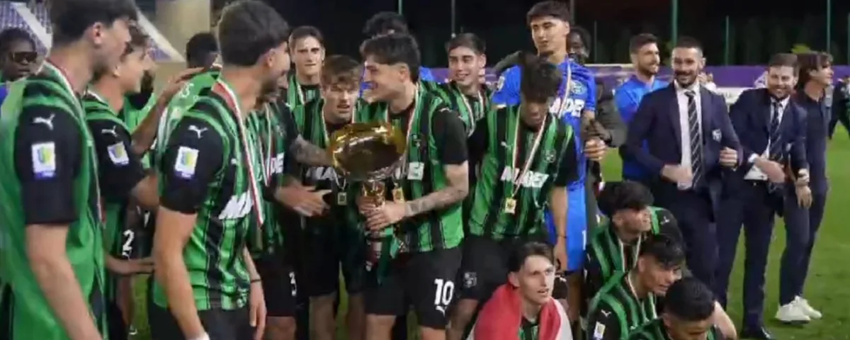 Il Sassuolo trionfa nel campionato Primavera