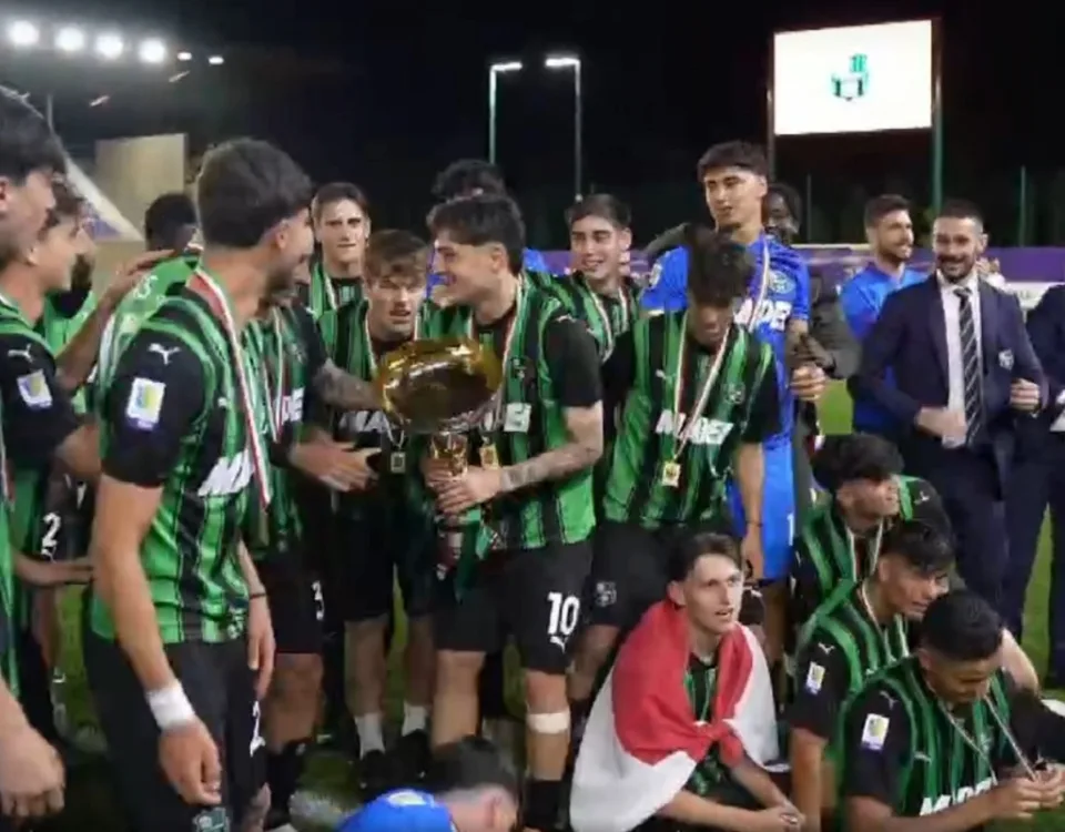 Il Sassuolo trionfa nel campionato Primavera