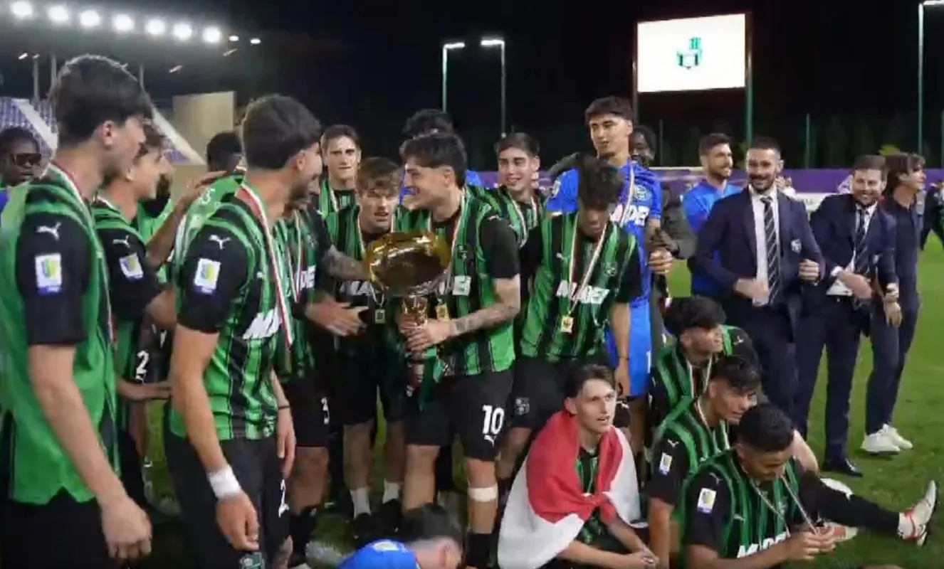 Il Sassuolo trionfa nel campionato Primavera