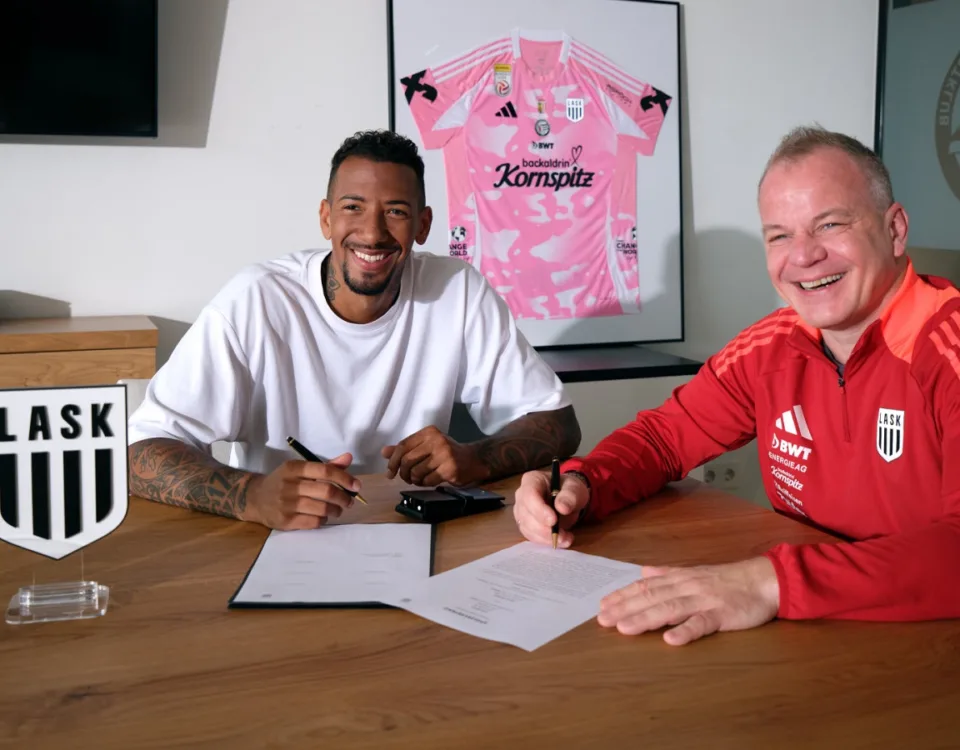 Jerome Boateng ha firmato con il Lask