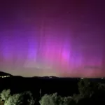 Lo spettacolo dell'aurora boreale in Toscana