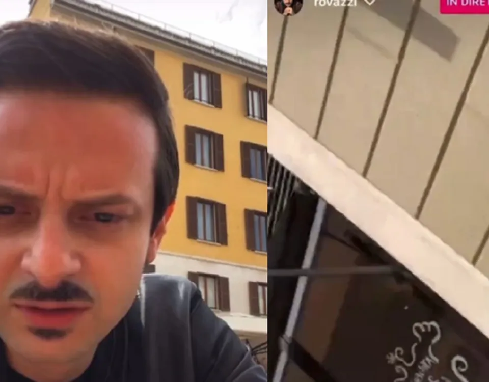 Rovazzi scippato durante una diretta Instagram