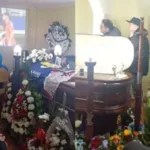 Assistono alla partita del Cile in Copa America durante la veglia funebre