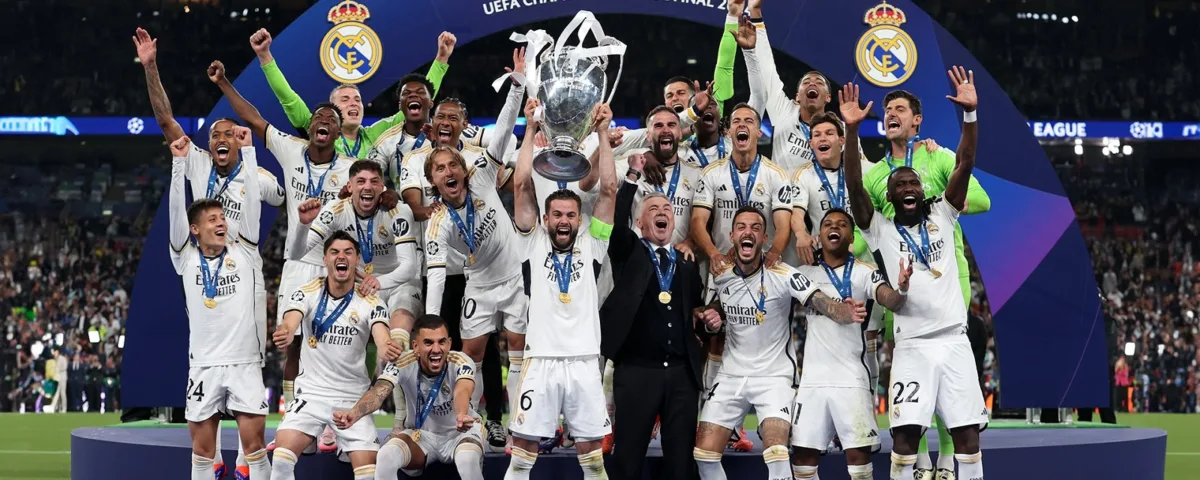 Il Real Madrid vince la 15esima Champions League