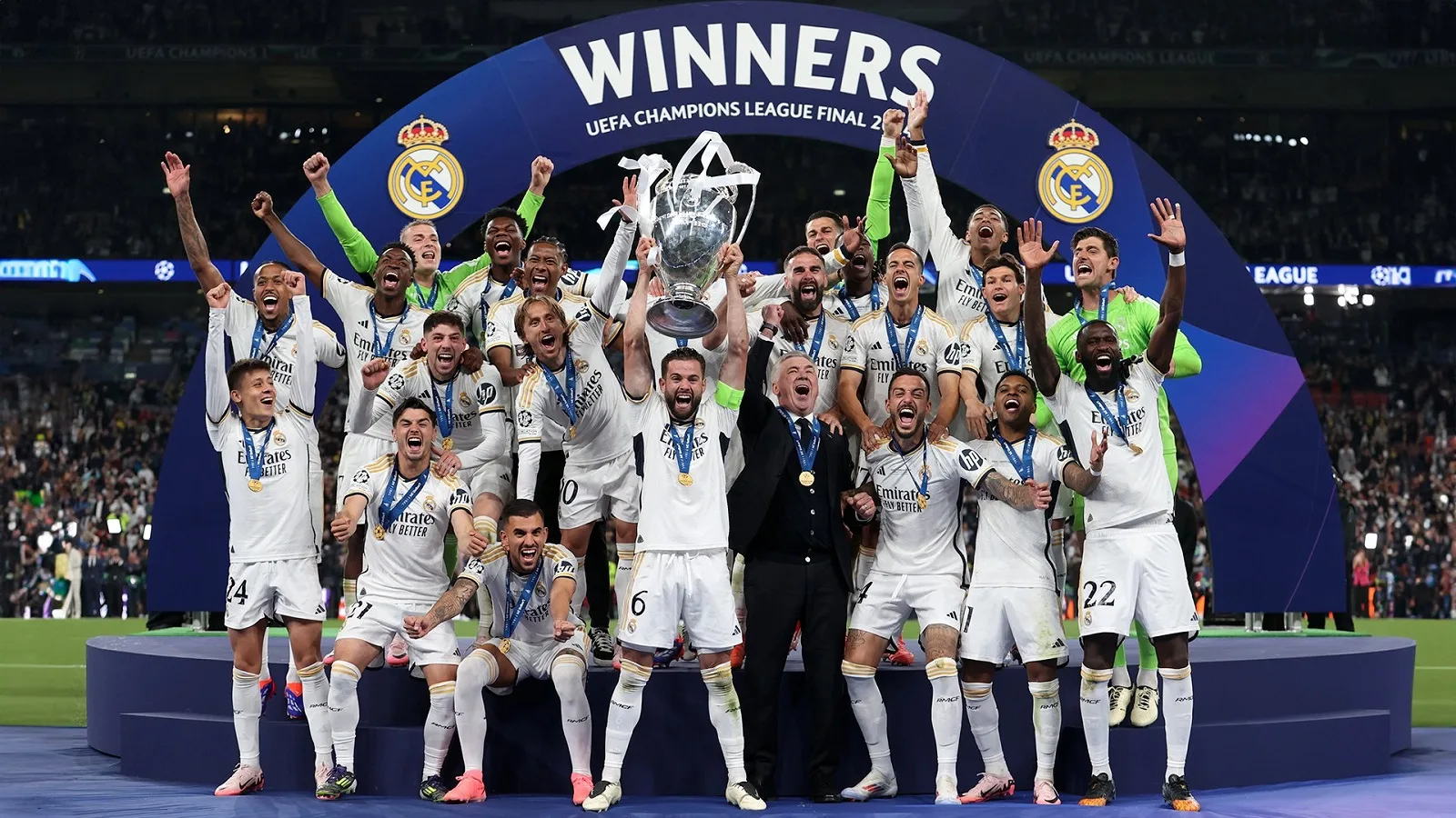 Il Real Madrid vince la 15esima Champions League