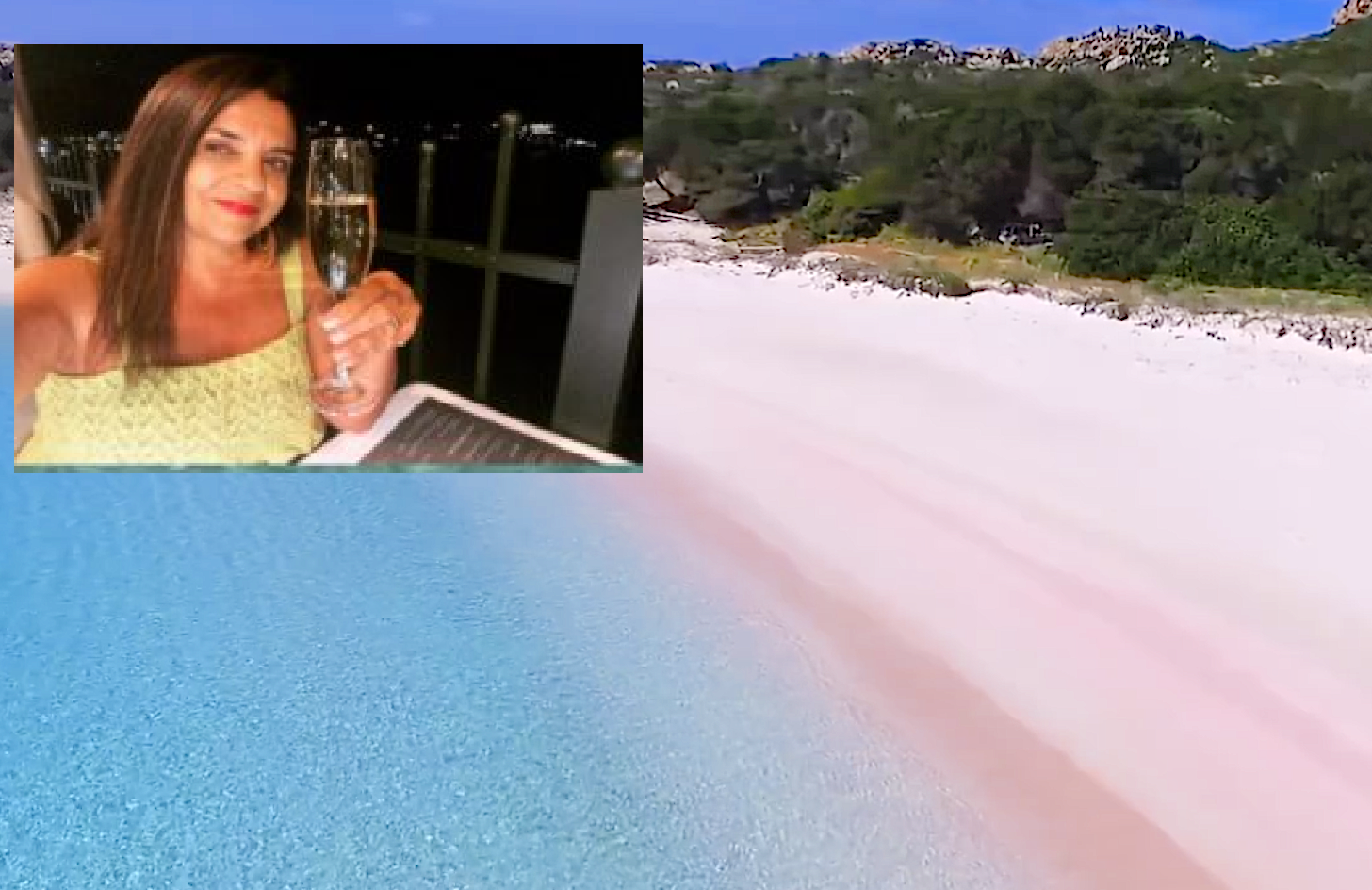 Influencer multata per aver violato i divieti sulla spiaggia Rosa di Budelli