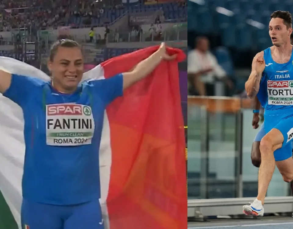 Sara Fantini campionessa europea del martello, Tortu secondo nei 200 metri