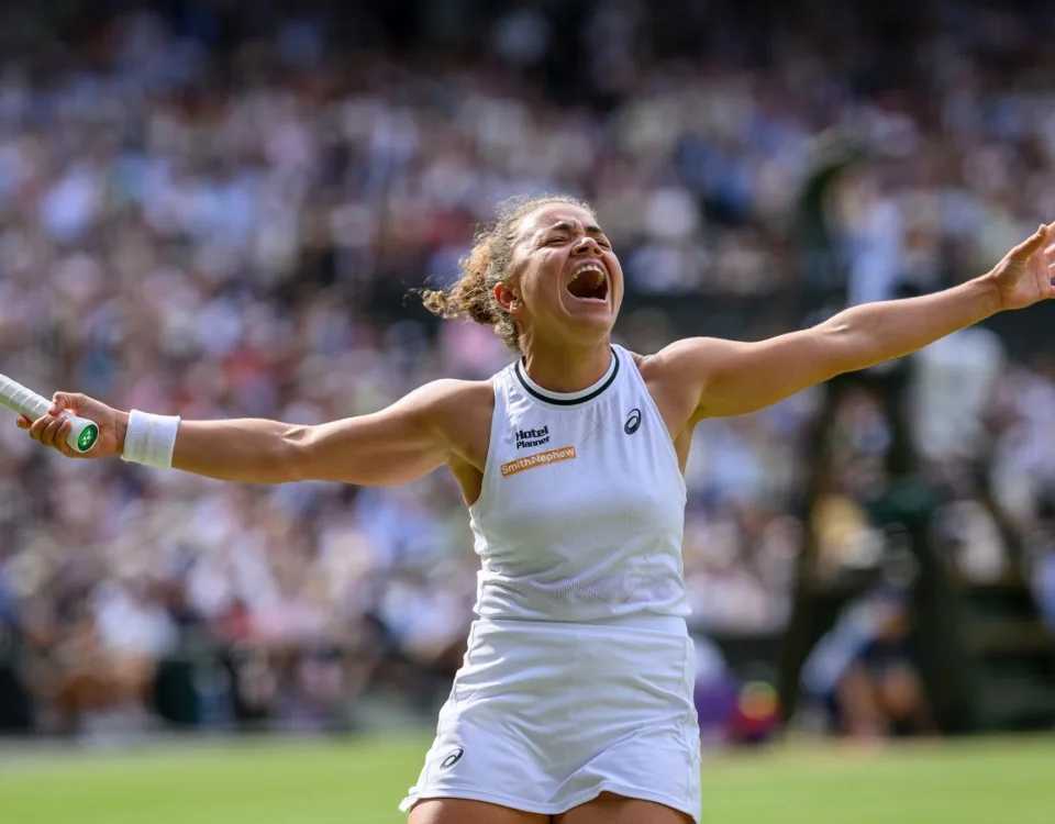 Jasmine Paolini è la prima italiana a centrare la finale a Wimbledon