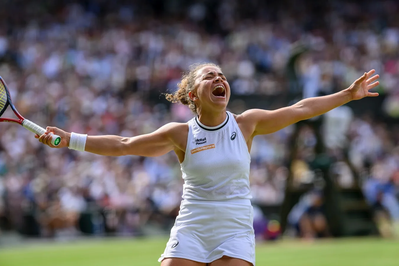 Jasmine Paolini è la prima italiana a centrare la finale a Wimbledon