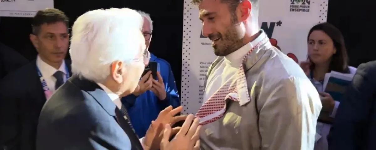 Mattarella si complimenta con Samele