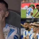 Messi in lacrime e poi la grande gioia dopo il gol di Lautaro