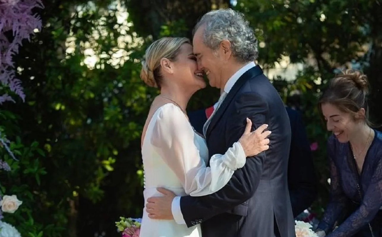 Simona Ventura e Giovanni Terzi sposi