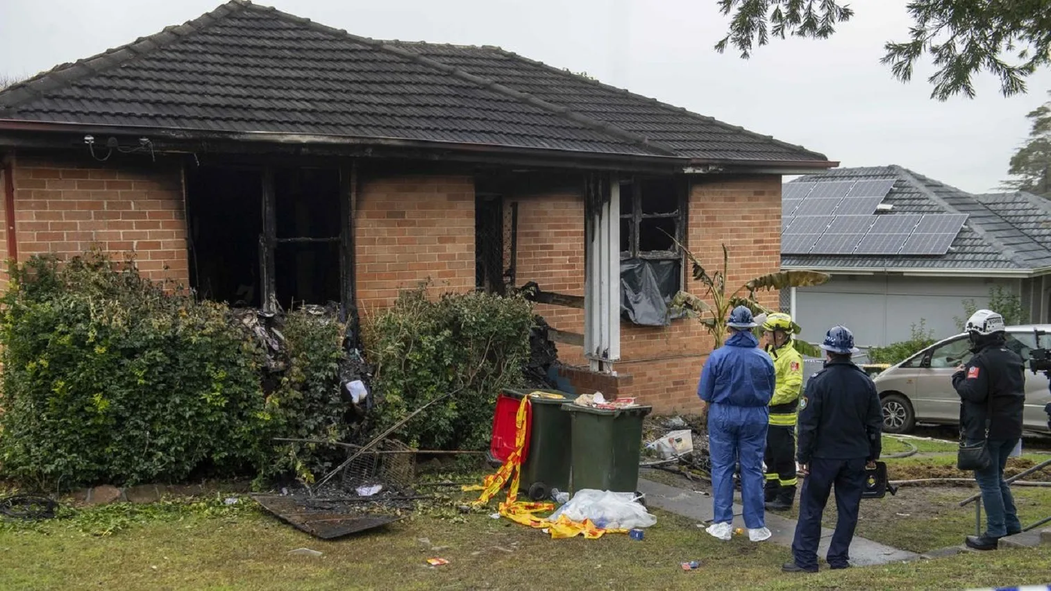 Tre bambini sono morti nell'incendio di Lalor Park