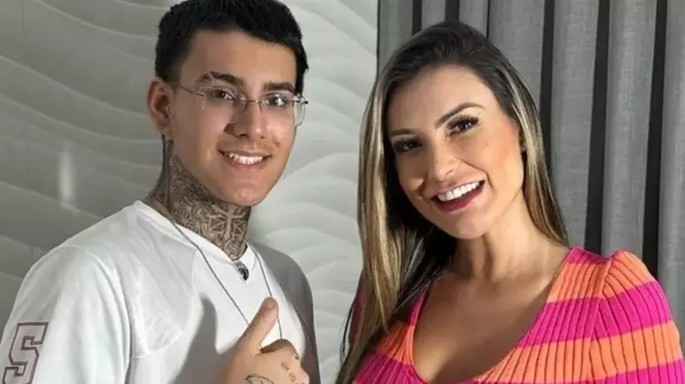 Andressa Urach con Arthur Urach