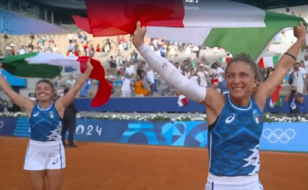 Errani Paolini conquistano l'oro nel doppio