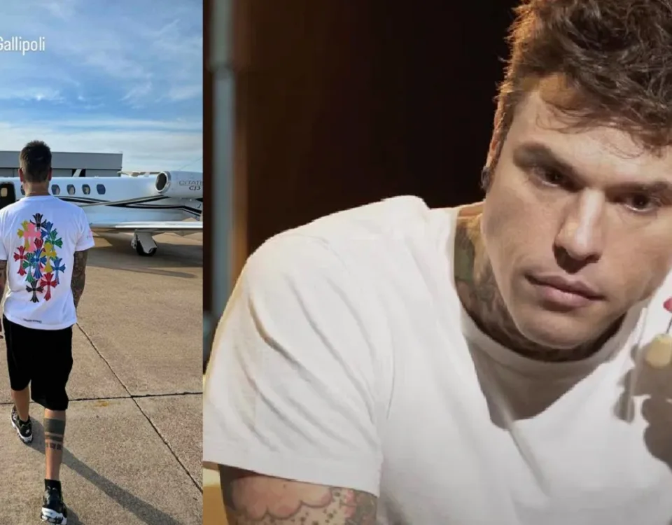 Fedez si è sentito male sul volo per raggiungere la Puglia