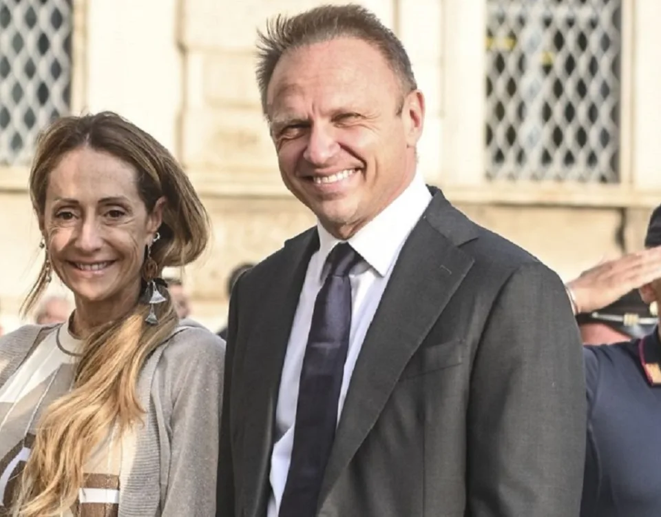 Francesco Lollobrigida e Arianna Meloni