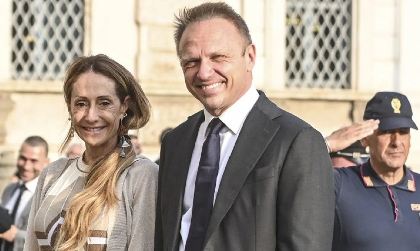 Francesco Lollobrigida e Arianna Meloni