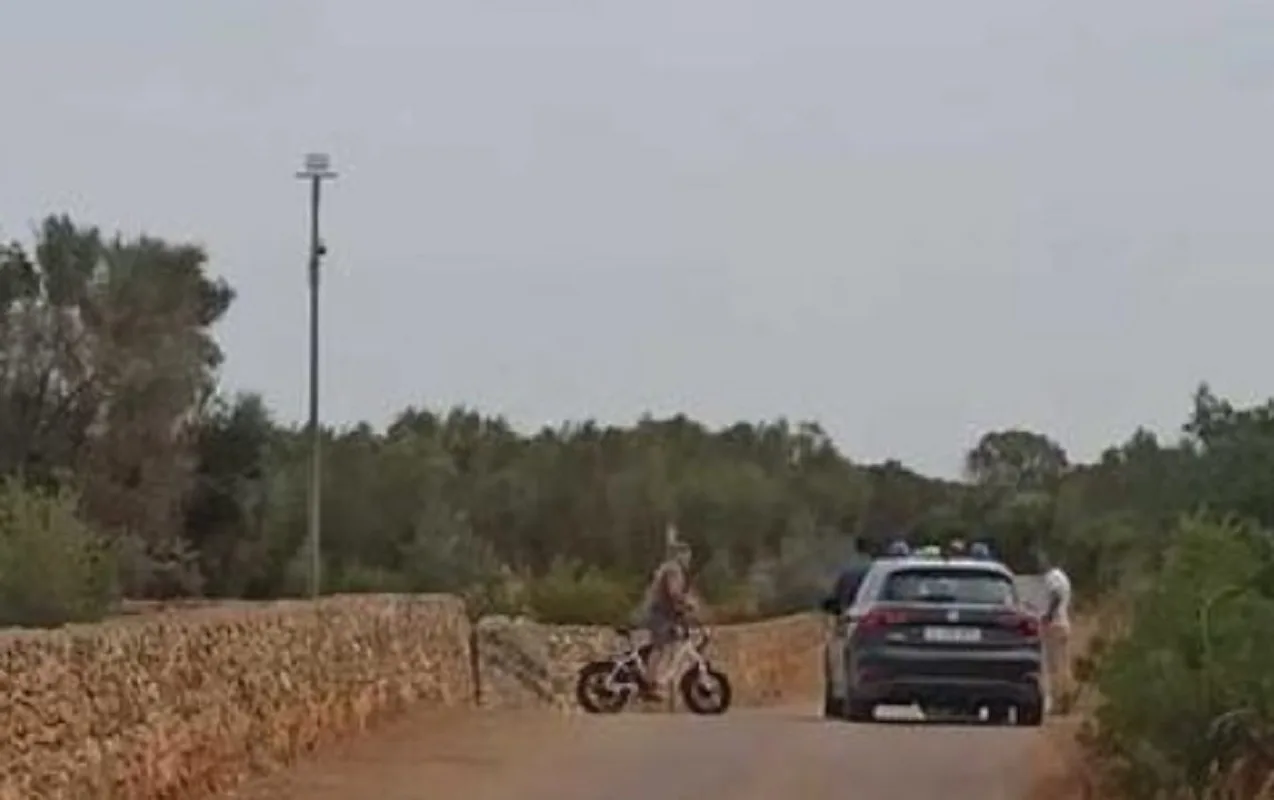 Giambruno si è concesso una passeggiata in bici con il Ministro Lollobrigida