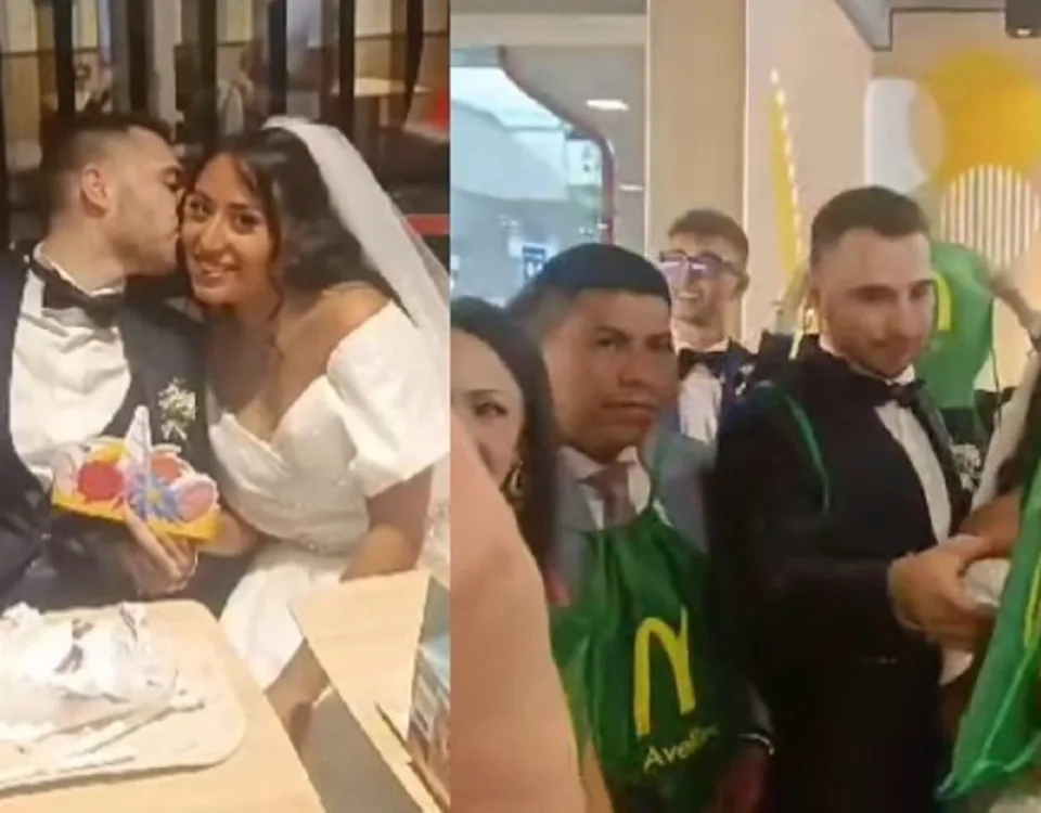 Ilary e Michele hanno festeggiato le nozze al Mc Donald's