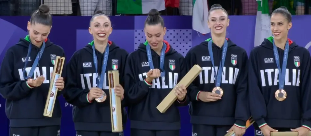 Le farfalle sono bronzo alle Olimpiadi di Parigi 2024