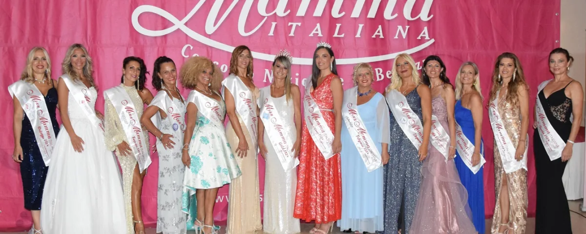 Le vincitrici delle fasce in Miss Mamma Italiana Gold