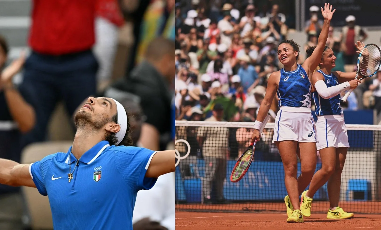 Musetti e il doppio Paolini Errani in semifinale