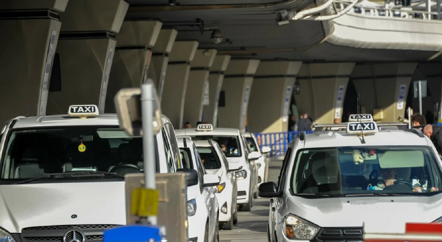 Tassista multato a Fiumicino per aver negato corsa a non vedenti