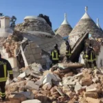 Trullo esploso a Cisternino