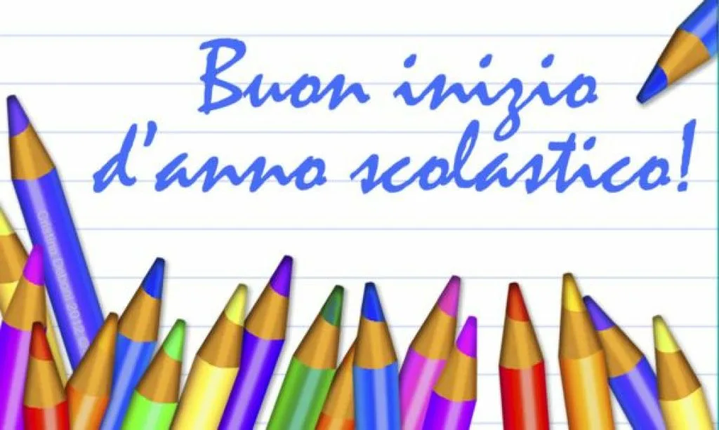 Buon inizio d'anno scolastico 2024