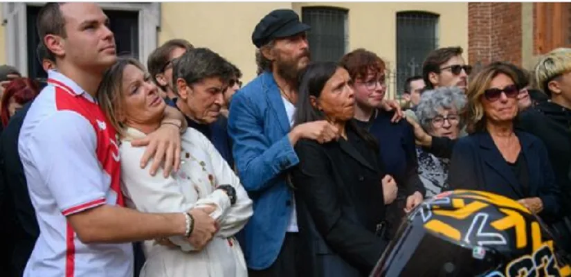 I funerali di Luca Salvadori