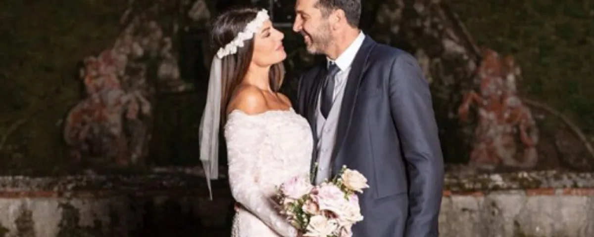 Ilaria D'Amico e Gigi Buffon sono convolati a nozze