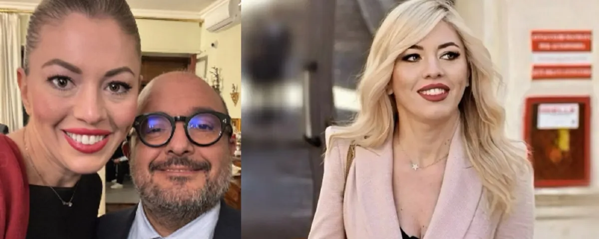 Maria Rosaria Boccia con il Ministro Sangiuliano