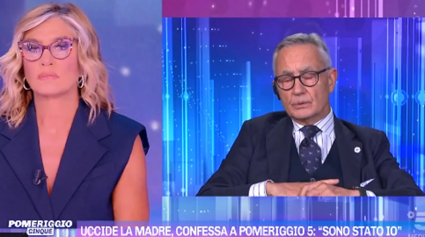 Myrta Merlino e l'ex generale dei Ris Luciano Garofano