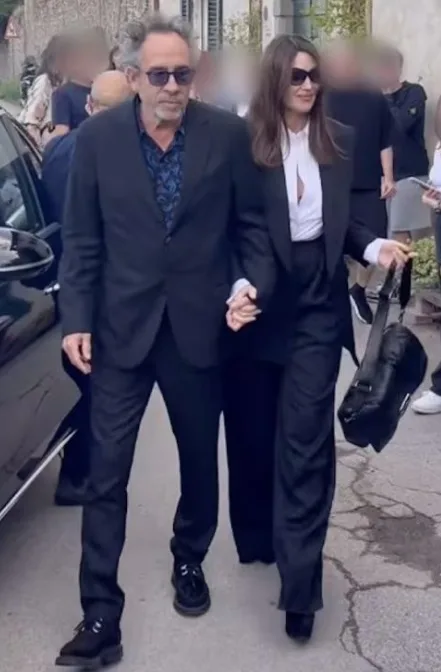 Tim Burton e Monica Bellucci