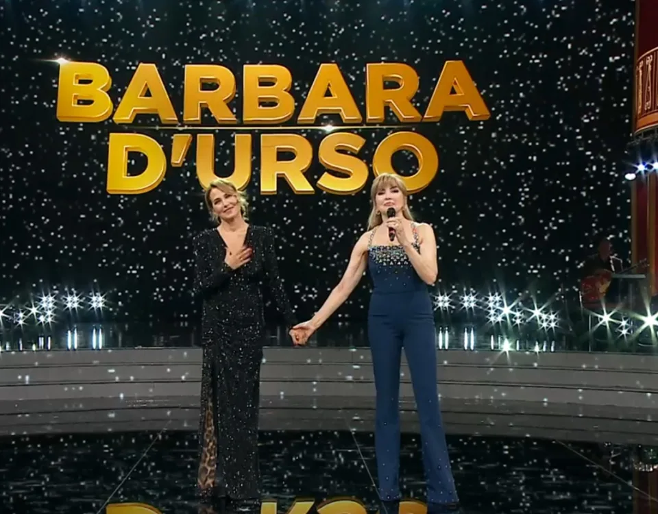 Barbara d'Urso a Ballando con le stelle