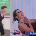 Barbara d'Urso si allena per Ballando con le stelle, il video a La vita in diretta