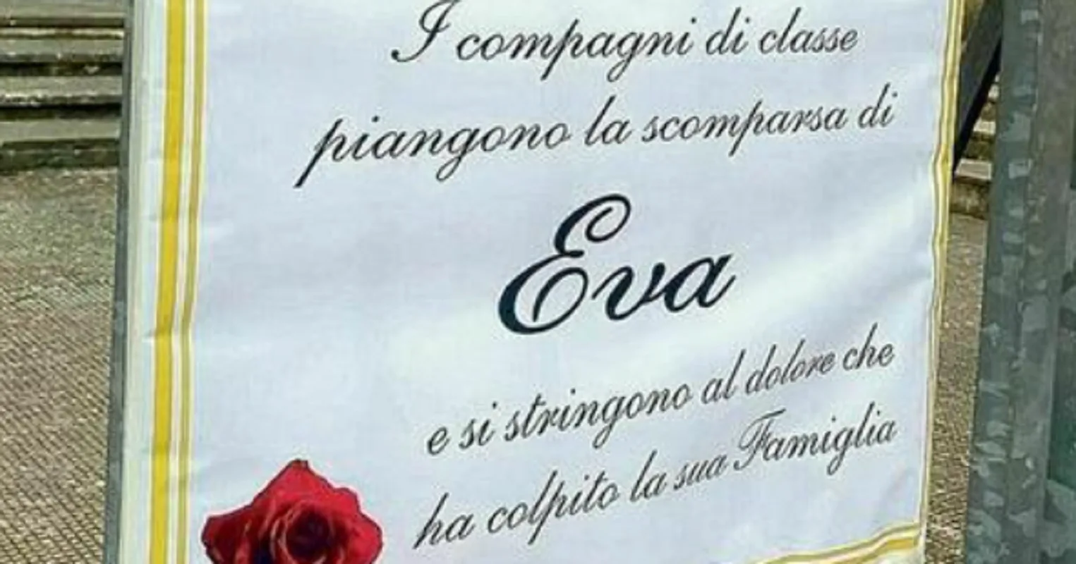 Il dolore dei compagni di classe per la scomparsa della 15enne Eva