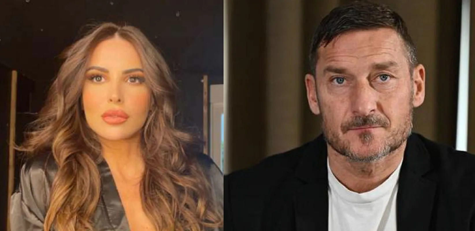 Marialuisa Jacobelli e Francesco Totti