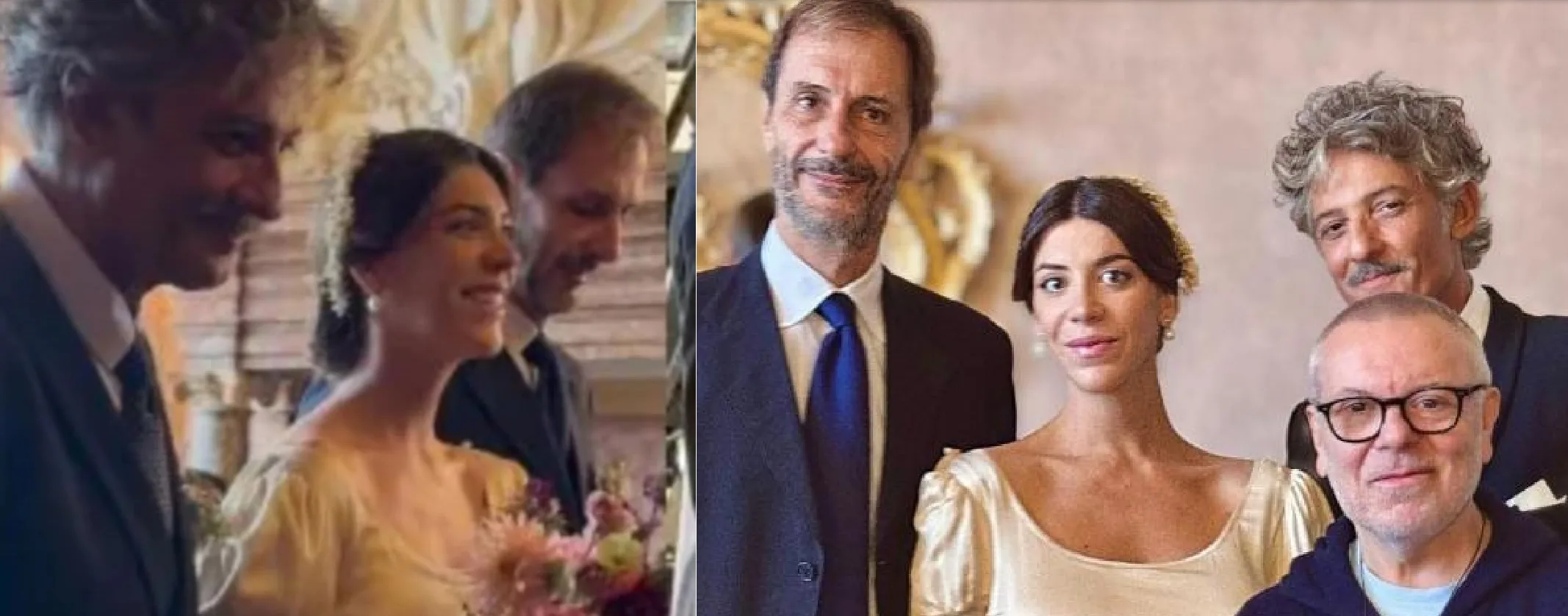 Olivia Testa con papà Fiorello e papà Edoardo