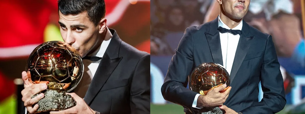 Rodri vince il Pallone d'oro 2024