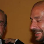 Gianluca Vialli con il padre